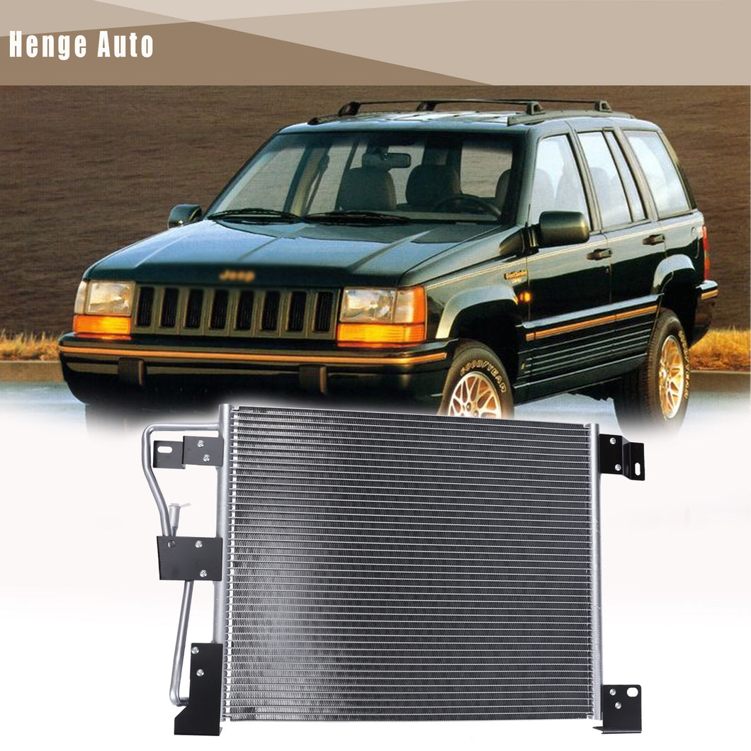 Aluminum AC Condenser Assembly Compatible with Jeep Grand Cherokee 1993-1998 CH3030153