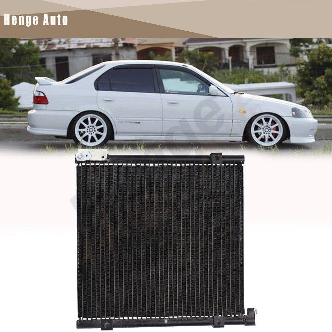 Aluminum AC Condenser Fit For 1996-2000 Honda Civic 4-Door 1.6L 80110S01A01 CU4730