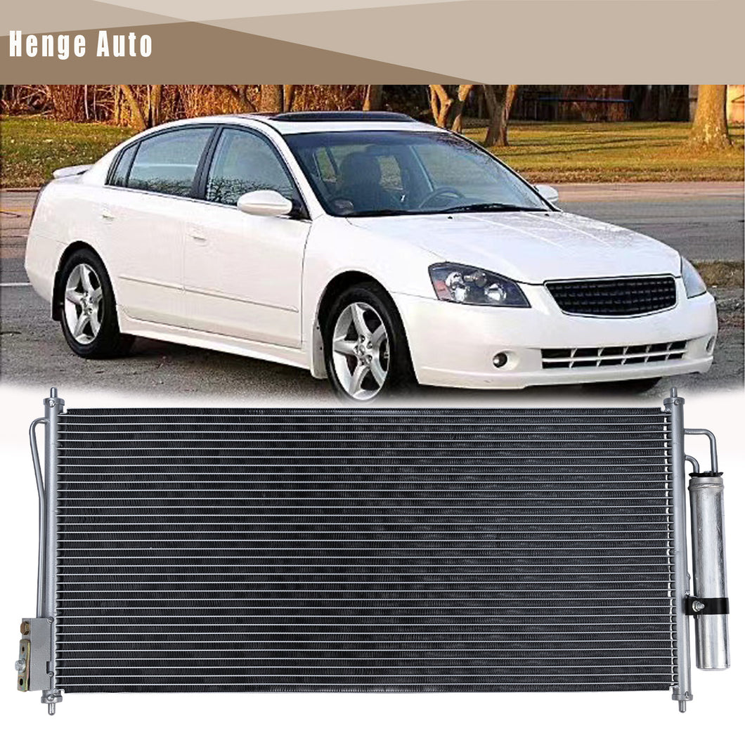 Aluminum AC Condenser Fit For Nissan Altima 2002-2006 Maxima 2004-2008 Fits 3057