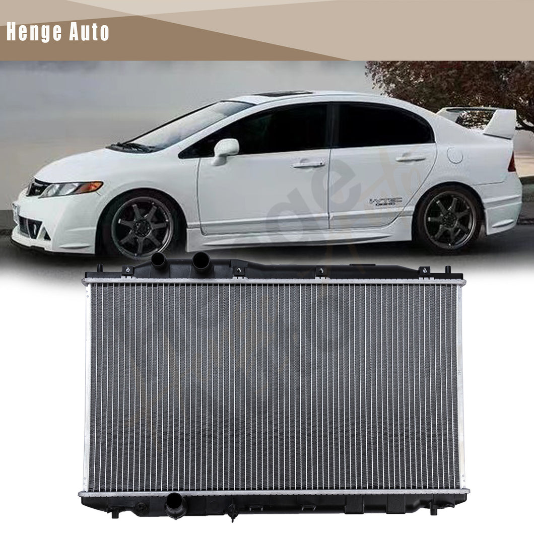 Aluminum Radiator Assembly Fit For 2006-2011 Honda Civic 1.8L 2.0L DPI 2927 (MT)