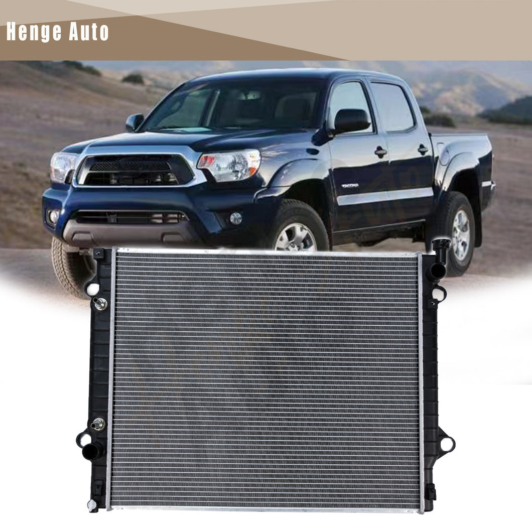 Aluminum Radiator Assembly Fit for Toyota Tacoma 2005-2015 L4 2.7L V6 4.0L TO3010295