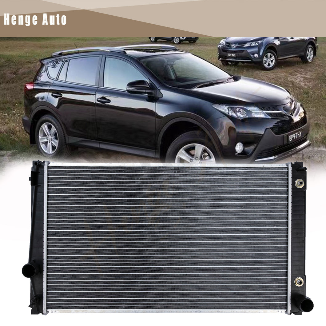 Aluminum Radiator Assembly Fit For 2006-2012 Toyota RAV4 3.5L with Trans Oil Cooler