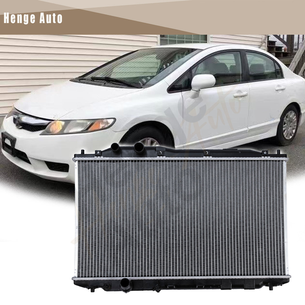 Aluminum Radiator Assembly Fit For 2006-2010 2011 Honda Civic LX LXS EX GX DX Sedan 1.8L 2.0L 2922