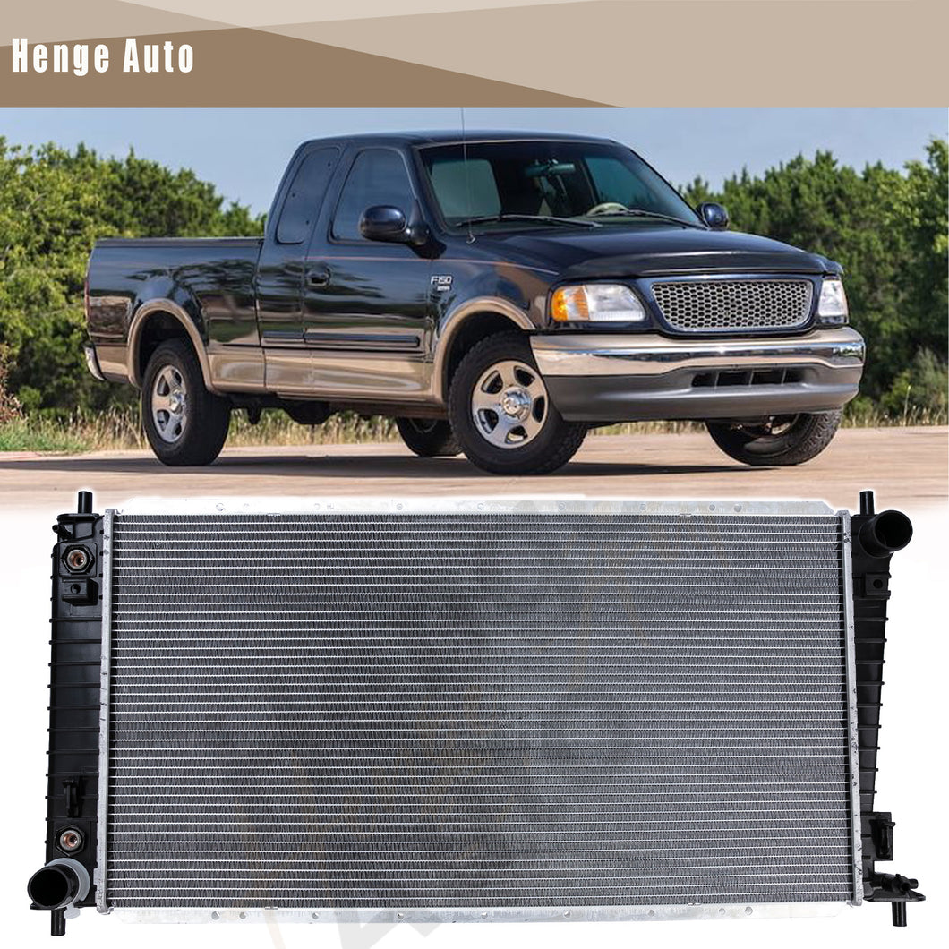 Aluminum Radiator Assembly Fit For Ford F-150 1999-2003 w/ Oil Cooler 2260 2257