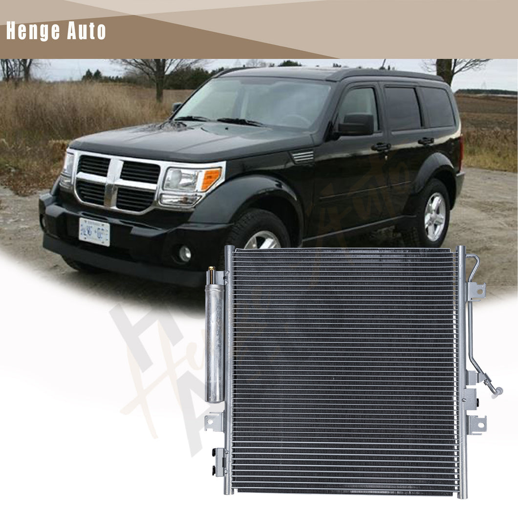 Aluminum AC Condenser Fit For 2008-2012 Dodge Nitro Jeep Liberty Fits 3664 CH3030232