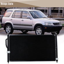 Load image into Gallery viewer, Aluminum AC Condenser Fit for 1997-2001 Honda CR-V 2.0L Fits 4801 80110S10003
