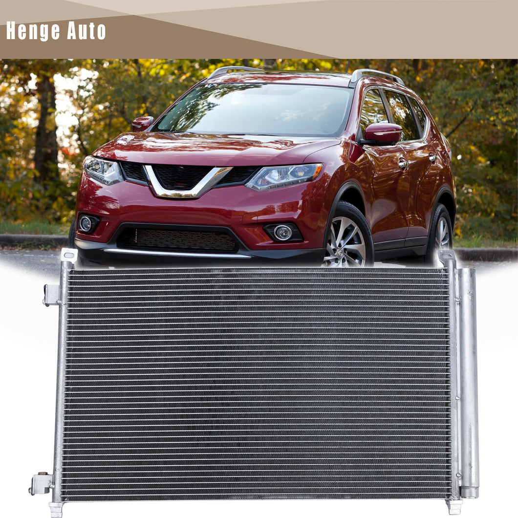 Aluminum AC Condenser Fit For 2014-2018 Nissan Rogue 2.5L 2.0L Fits 4423 NI3030175