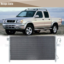 Load image into Gallery viewer, AC Condenser Aluminum For 1998-2001 Nissan Frontier 2000 2001 Xterra 2.4L 3.3L
