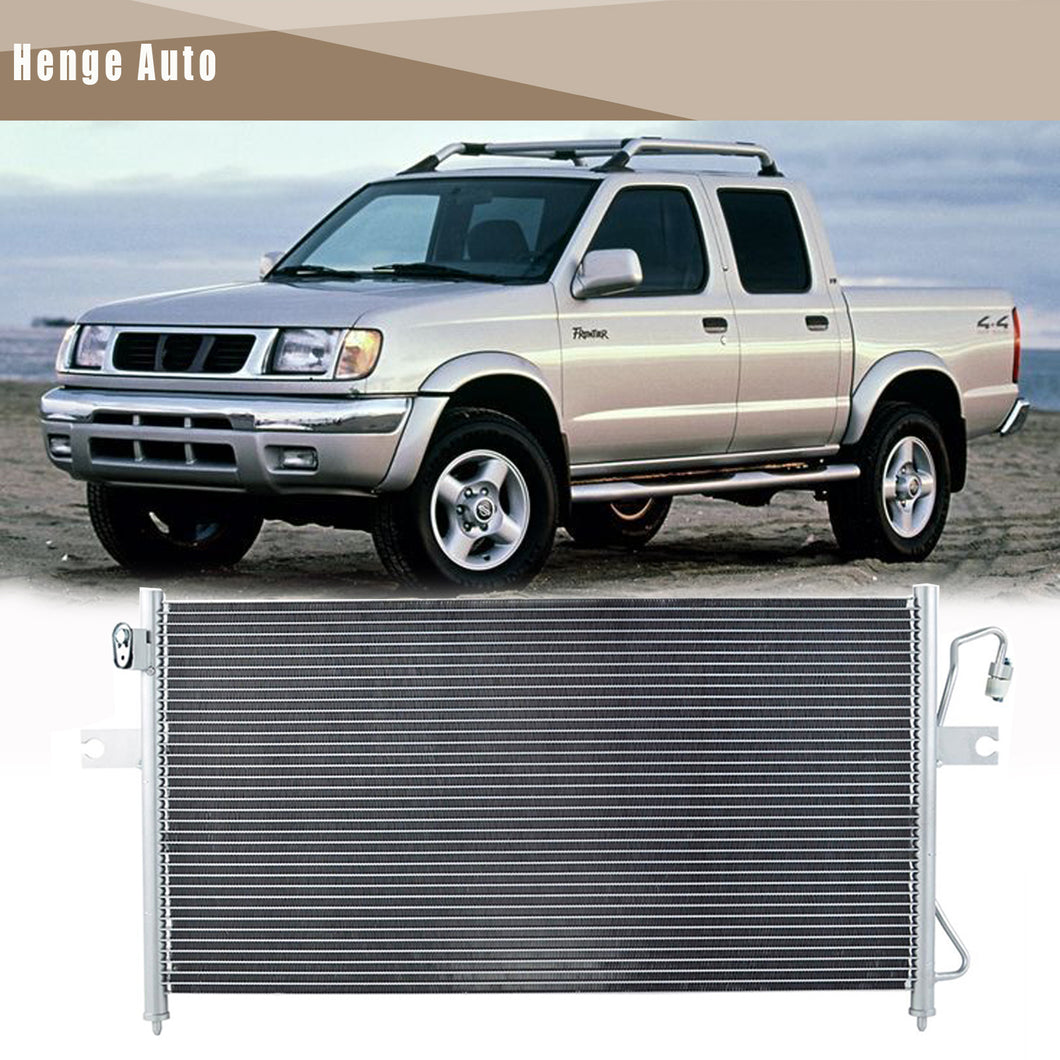 AC Condenser Aluminum For 1998-2001 Nissan Frontier 2000 2001 Xterra 2.4L 3.3L