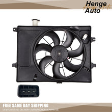 Load image into Gallery viewer, Cooling Fan Assembly Compatible with 2011-2013 Hyundai Elatra OE# HY3115133 Black
