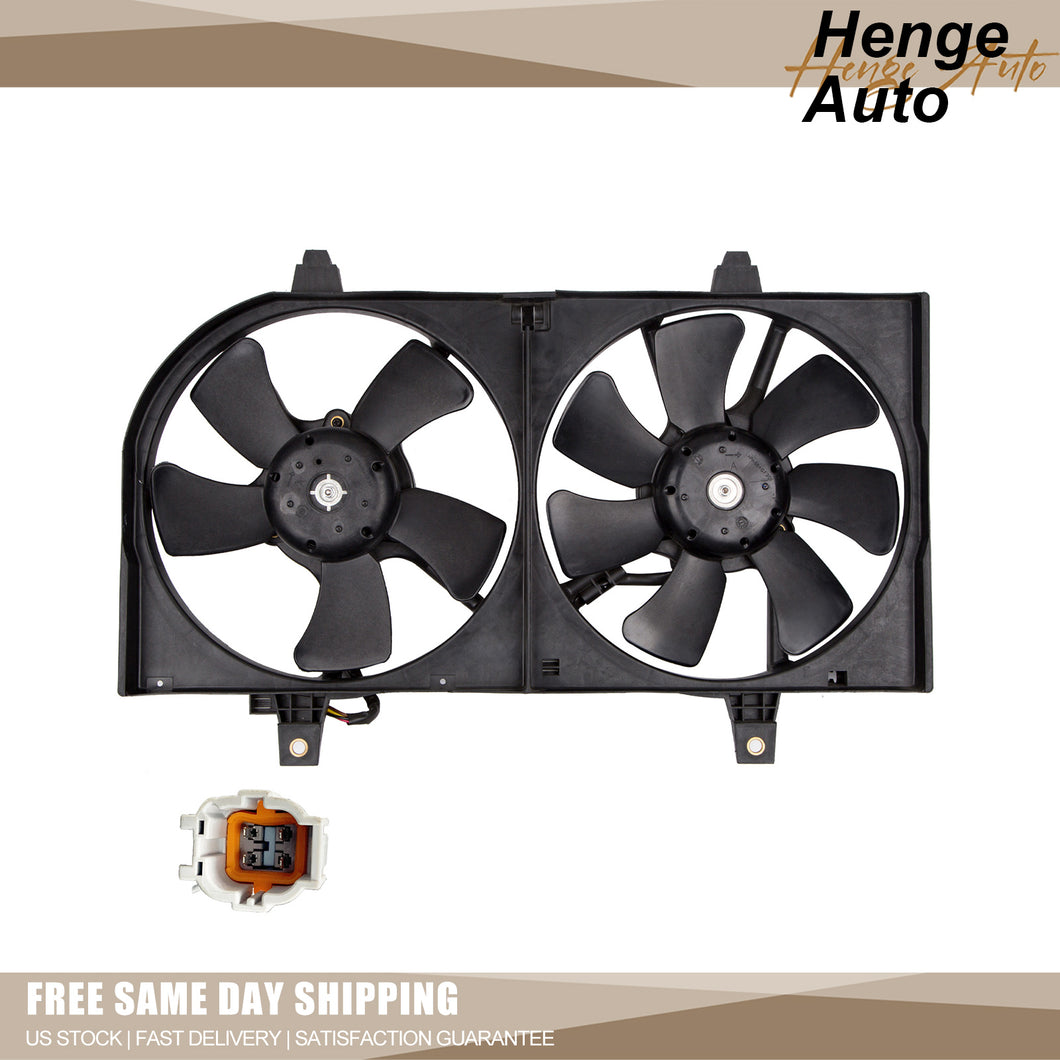 Engine Cooling Fan Assembly Compatible with 2002-2006 Nissan Sentra OE# NI3115102