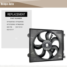 Load image into Gallery viewer, Cooling Fan Assembly Compatible with 2004-2009 Spectra OE# KI3115117
